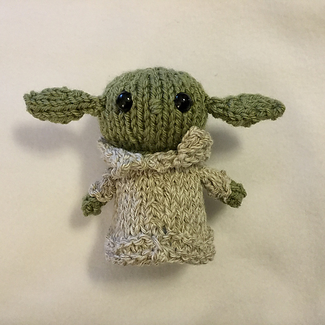 The Best Yoda & Baby Yoda Patterns For Makers Who Knit! Hats, Stockings