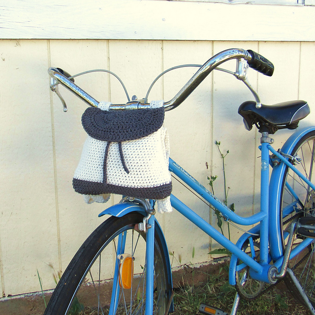 Crochet a Bike Backpack, This Awesome Bicycle Bag Pattern Makes a