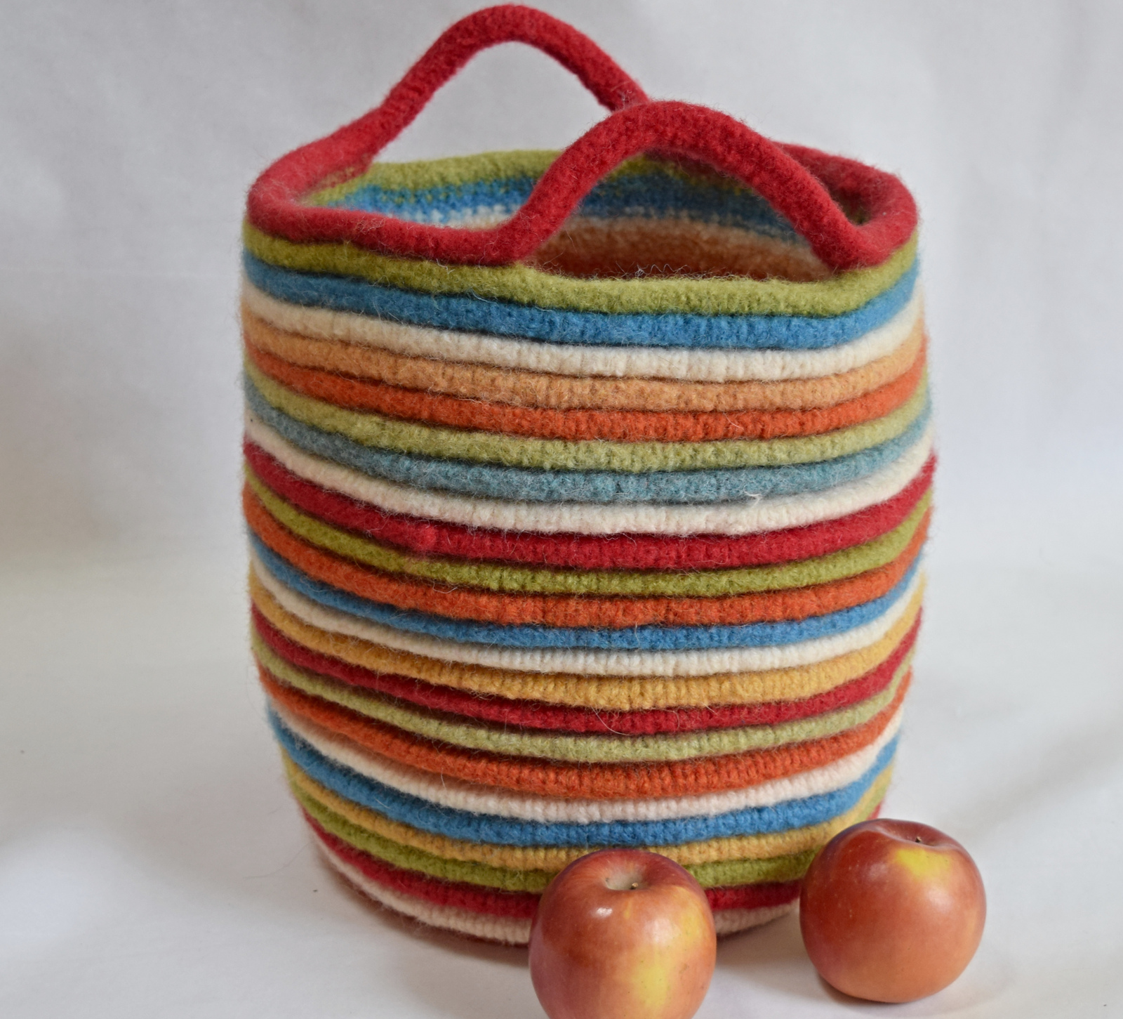 Meet The Felted Ribbed Basket You Need To Add To You MustKnit List