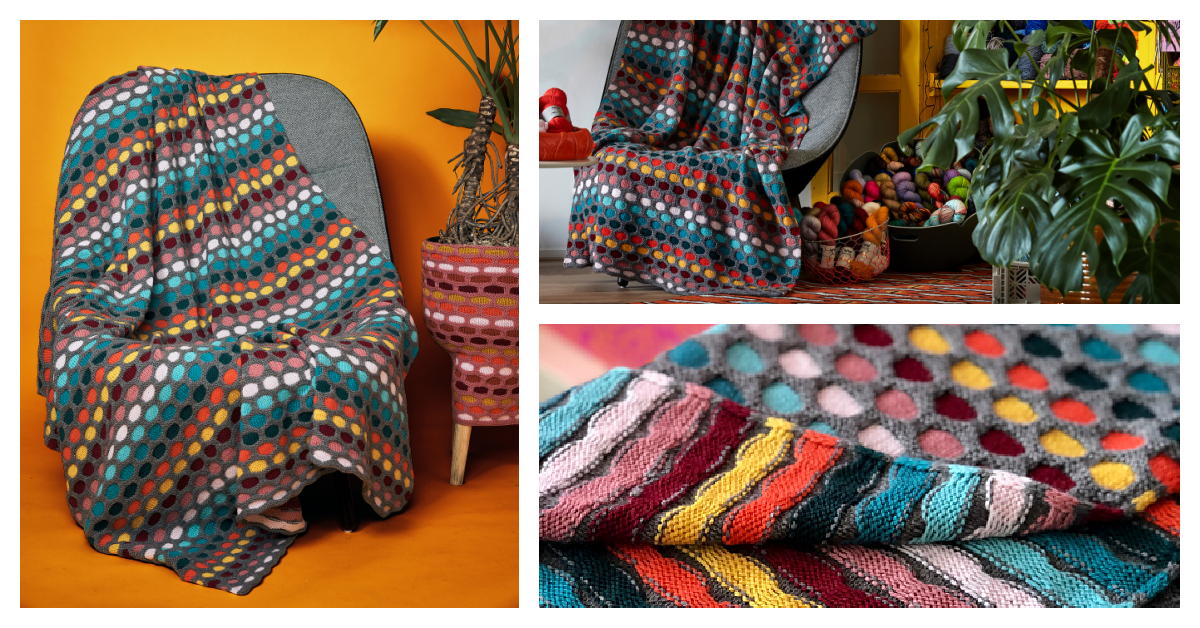 Say Hello To Stephen West’s Colorful ‘Painting Blanket