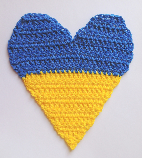 Free Crochet & Knitting Patterns To Show Solidarity With The People Of Ukraine KnitHacker
