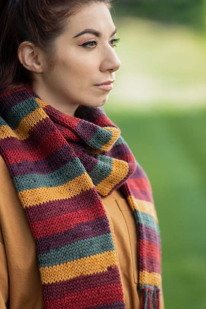 5 fabulous free patterns to knit using Universal Yarn Deluxe Stripes