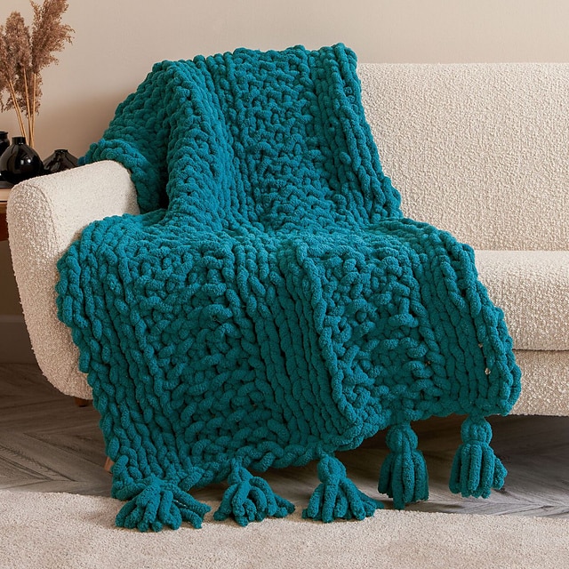 10 Free Blanket Knitting Patterns for Beginners