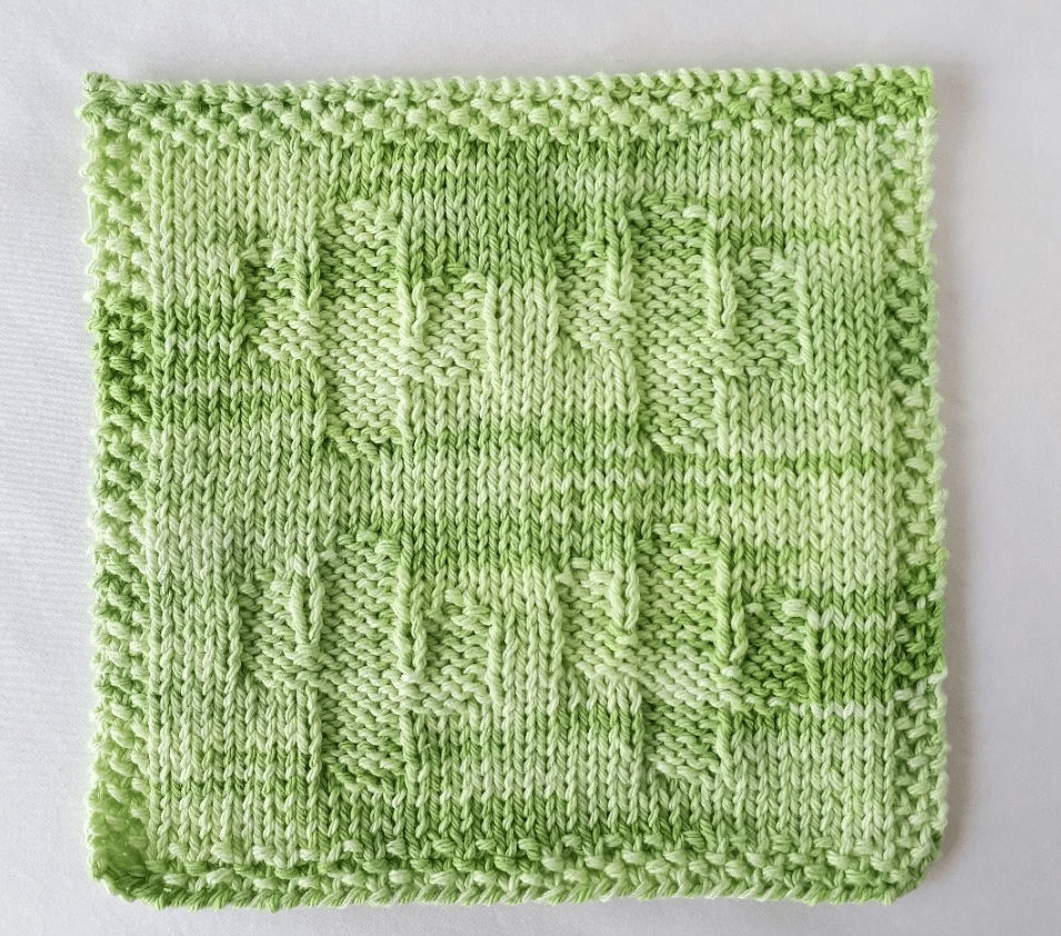12 Free Knitted Dishcloth Patterns for Beginner Knitters!