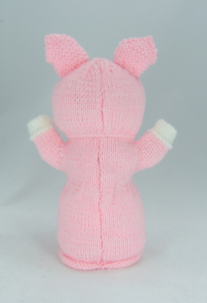 Pig Hand Puppet Knitting Pattern Knitting by Post