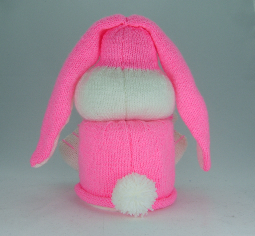 Rabbit Toilet Roll Holder Knitting Pattern Knitting by Post