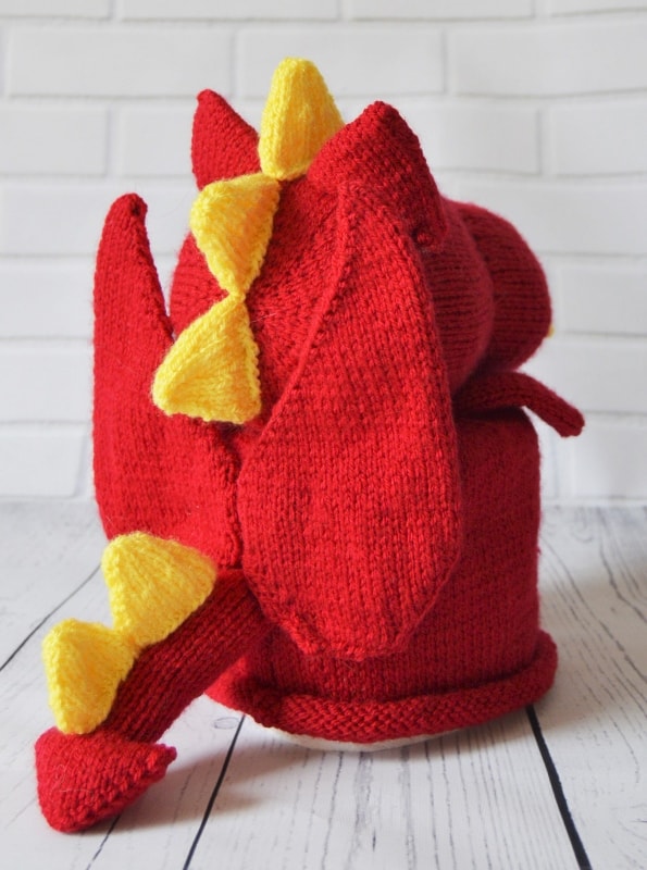 Dragon Toilet Roll Cover Knitting Pattern Knitting by Post