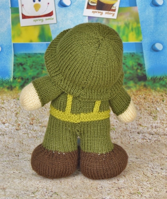 Tommy the Soldier Knitting Pattern Knitting by Post