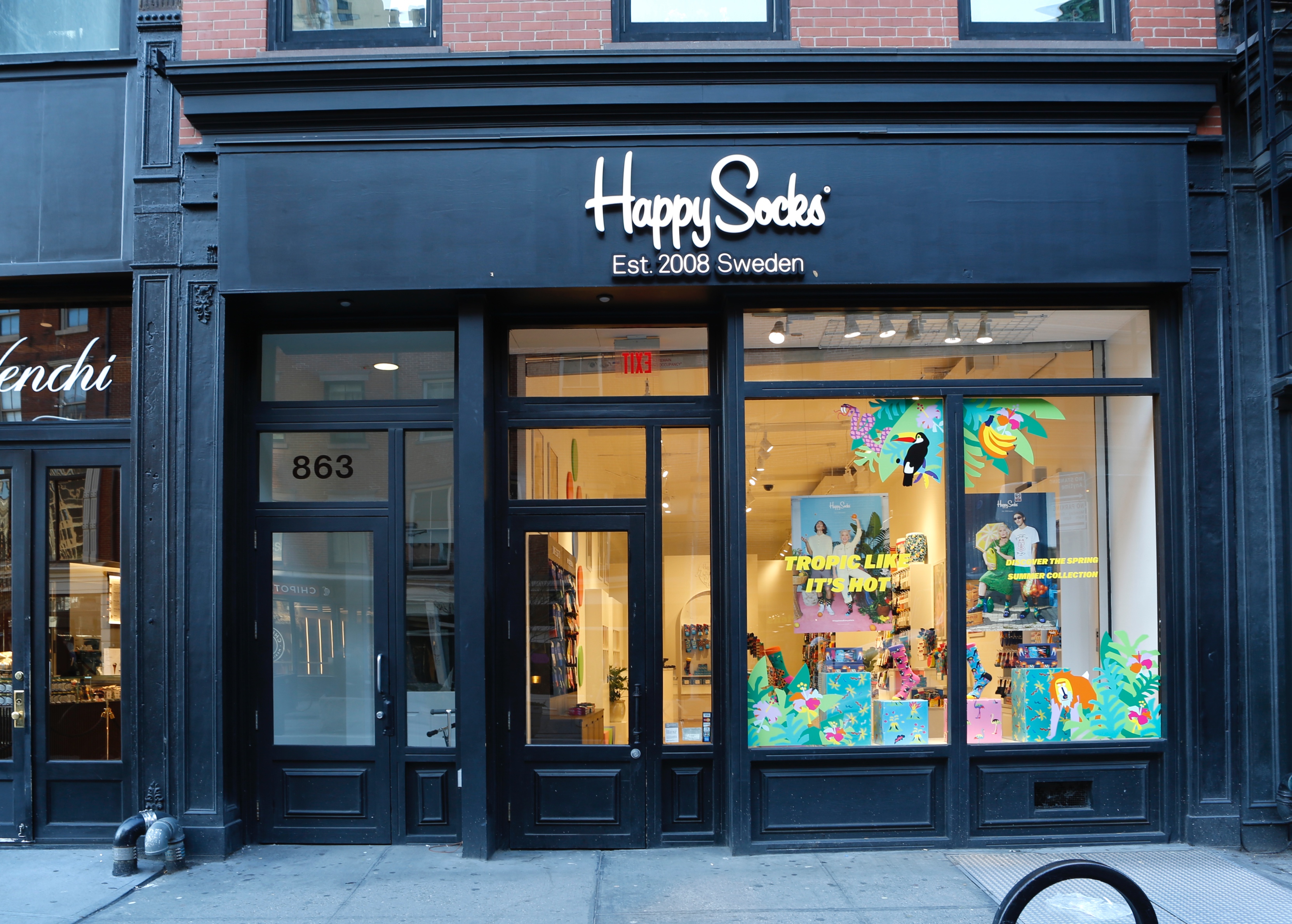 Happy Socks opens new store in NYC