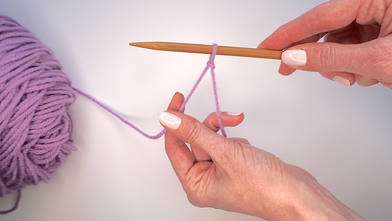 How To Make a Slip Knot for Knitting