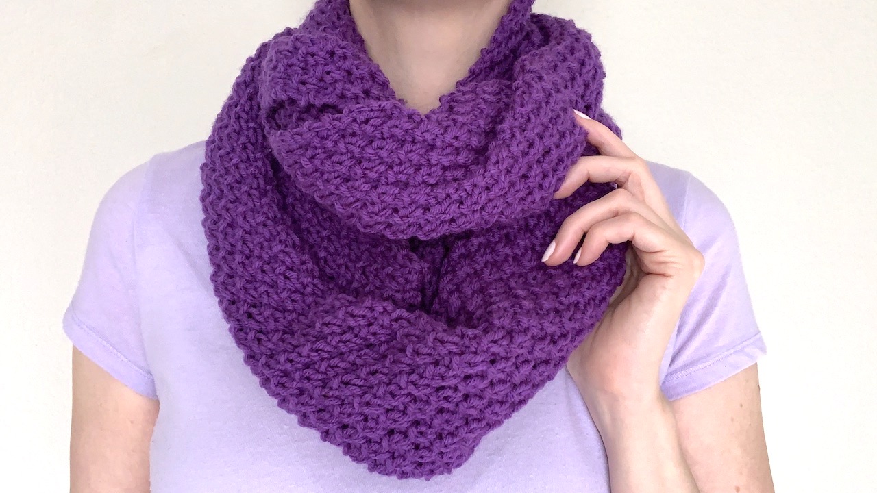 Infinity Scarf Knitting Pattern for Cozy Elegance