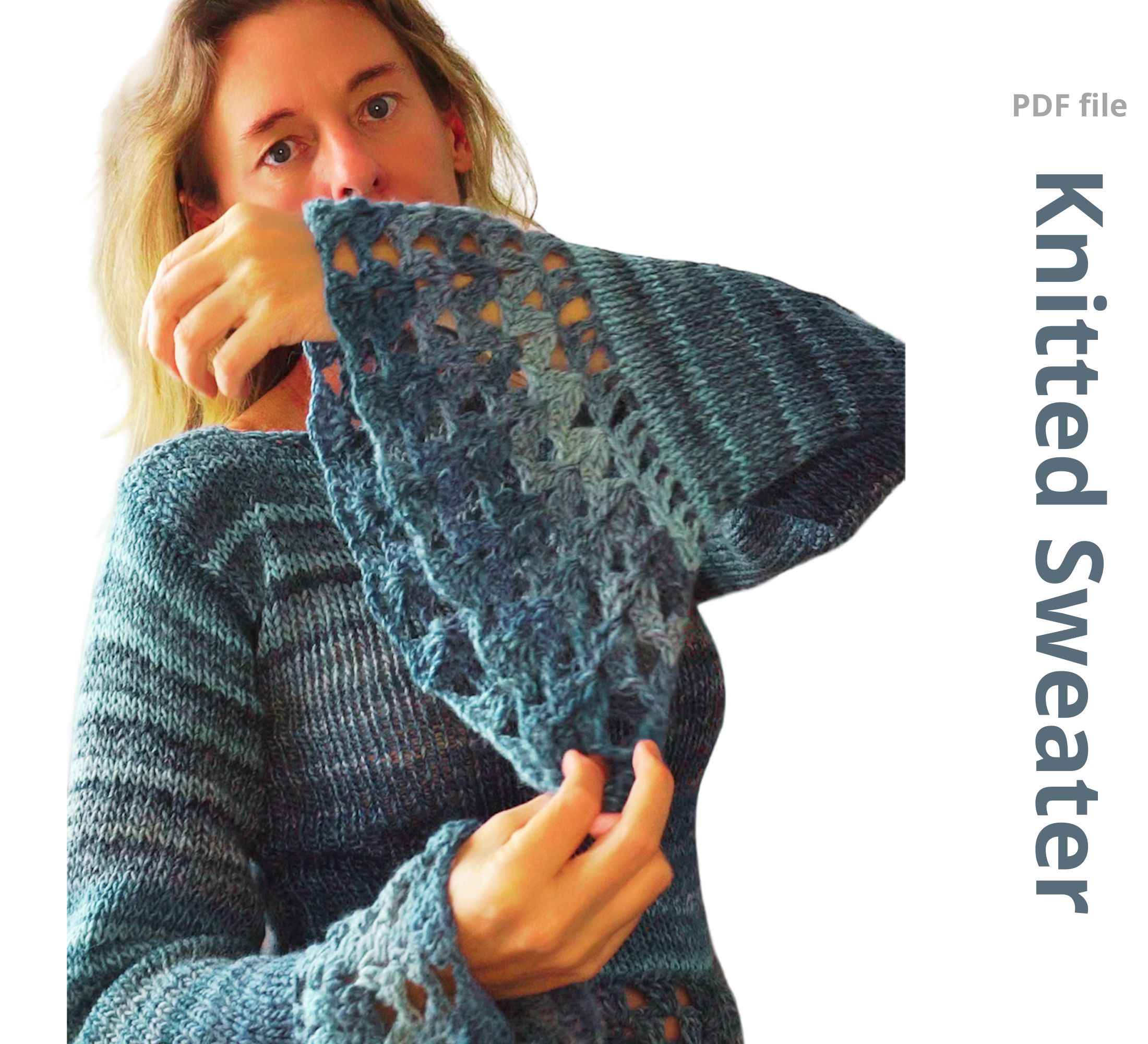 FREE Sentro Knitting Machine Sweater Pattern!