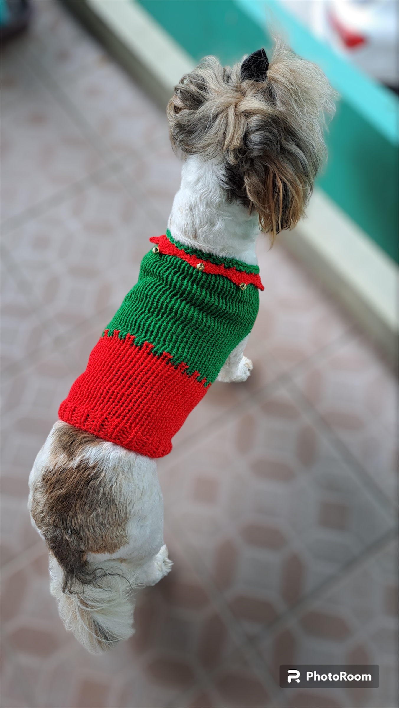 Dog Sweater Sentro knitting pattern Knitting Machine patterns