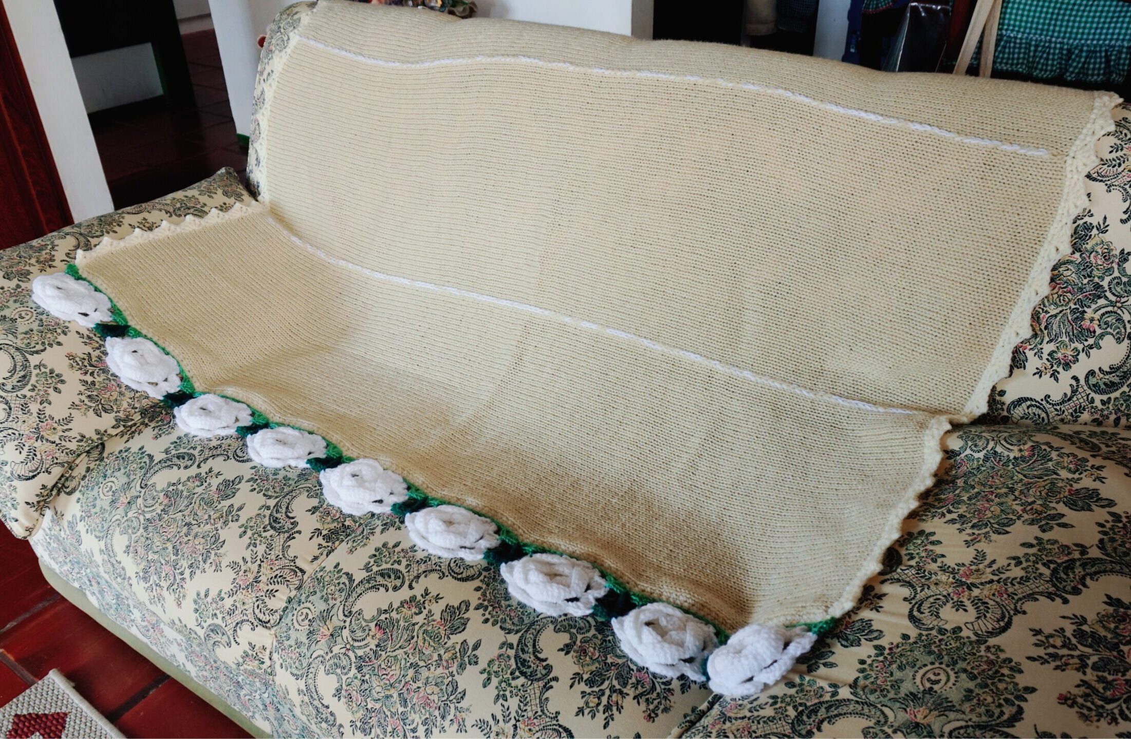 Knitting Machine Blanket Pattern For Addi Or Sentro