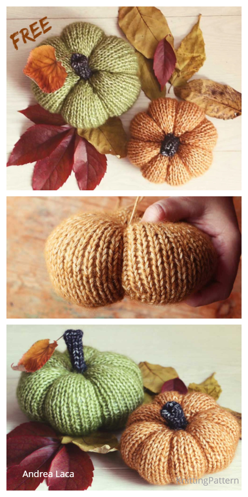 10 Knit Pumpkins Free Knitting Patterns Knitting Pattern