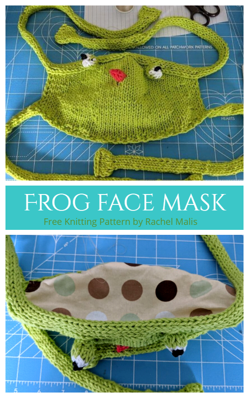 10 Knit Face Mask Free Knitting Patterns and Paid Knitting Pattern