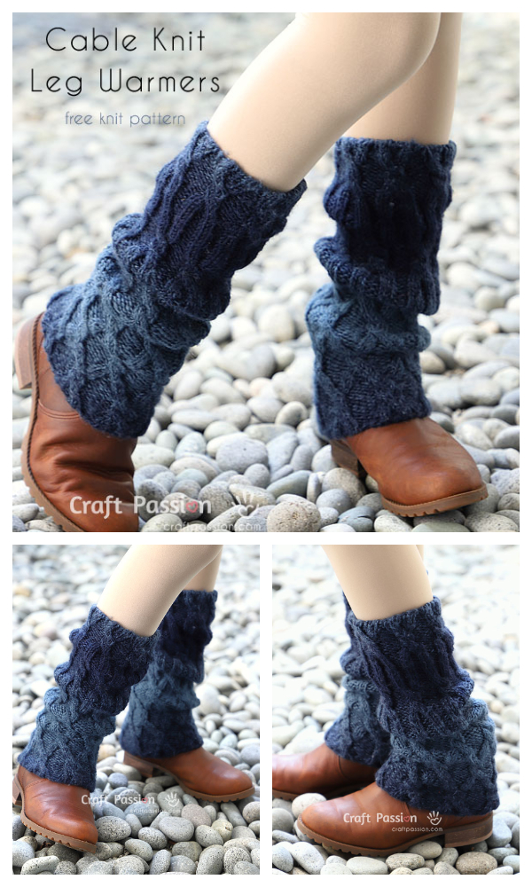 Leg Warmers Free Knitting Patterns Knitting Pattern
