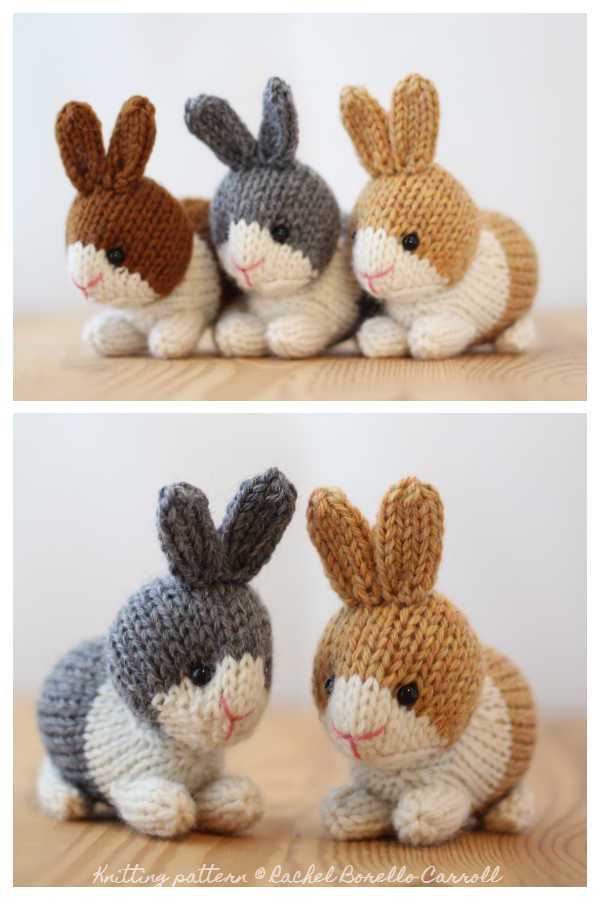 Amigurumi Dutch Bunny Knitting Patterns Knitting Pattern