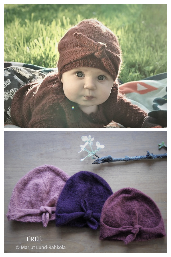 Baby Knot Hat Free Knitting Patterns Knitting Pattern
