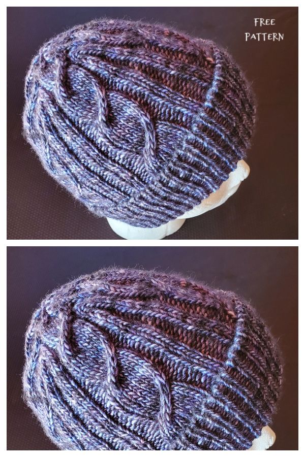 Ditto Cable Hat Free Knitting Pattern Knitting Pattern