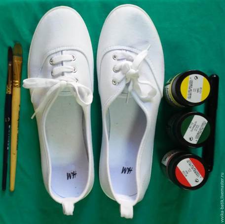 что можно нарисовать на кедах