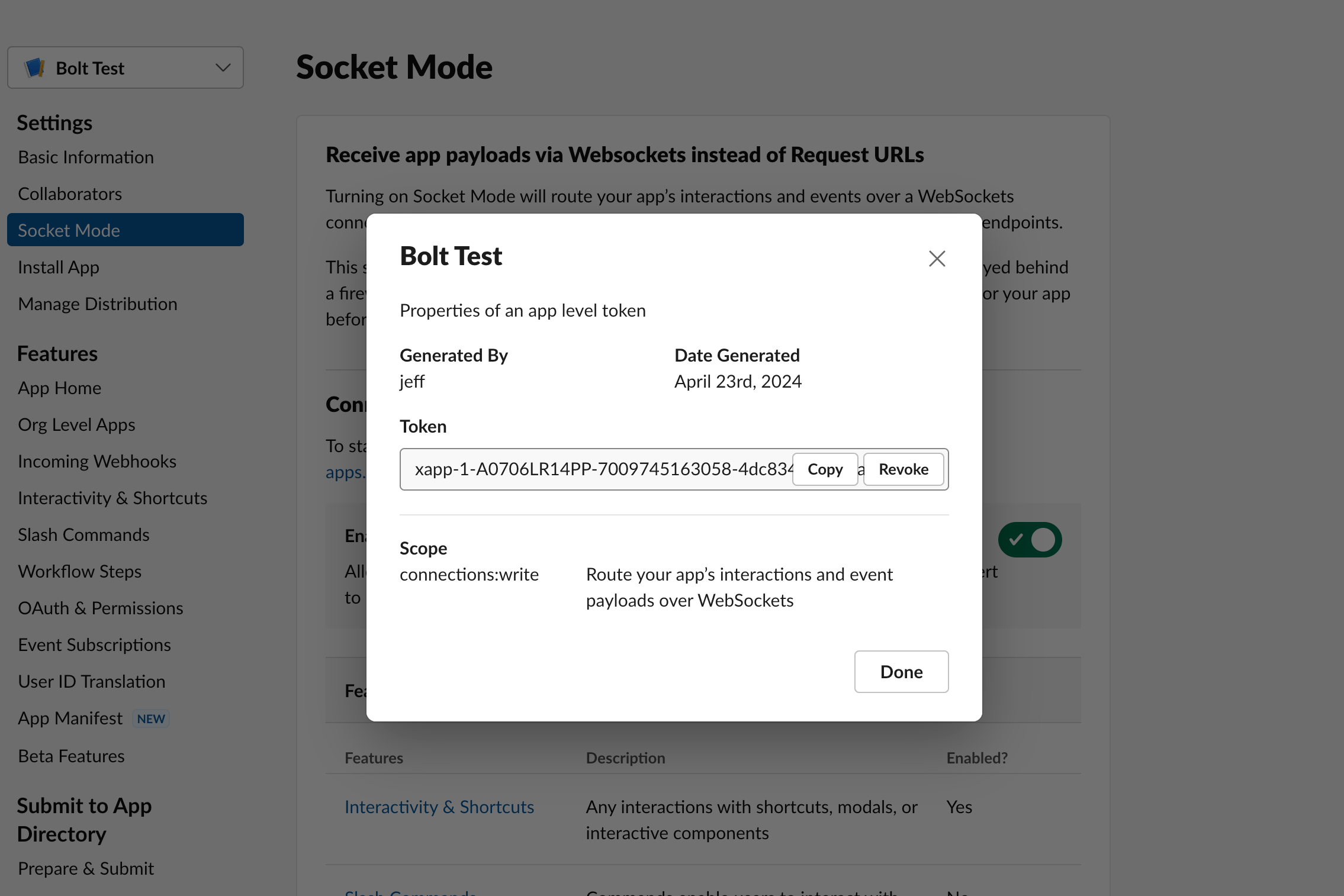 Creating interactive Slack apps with Bolt and Node.js Knock