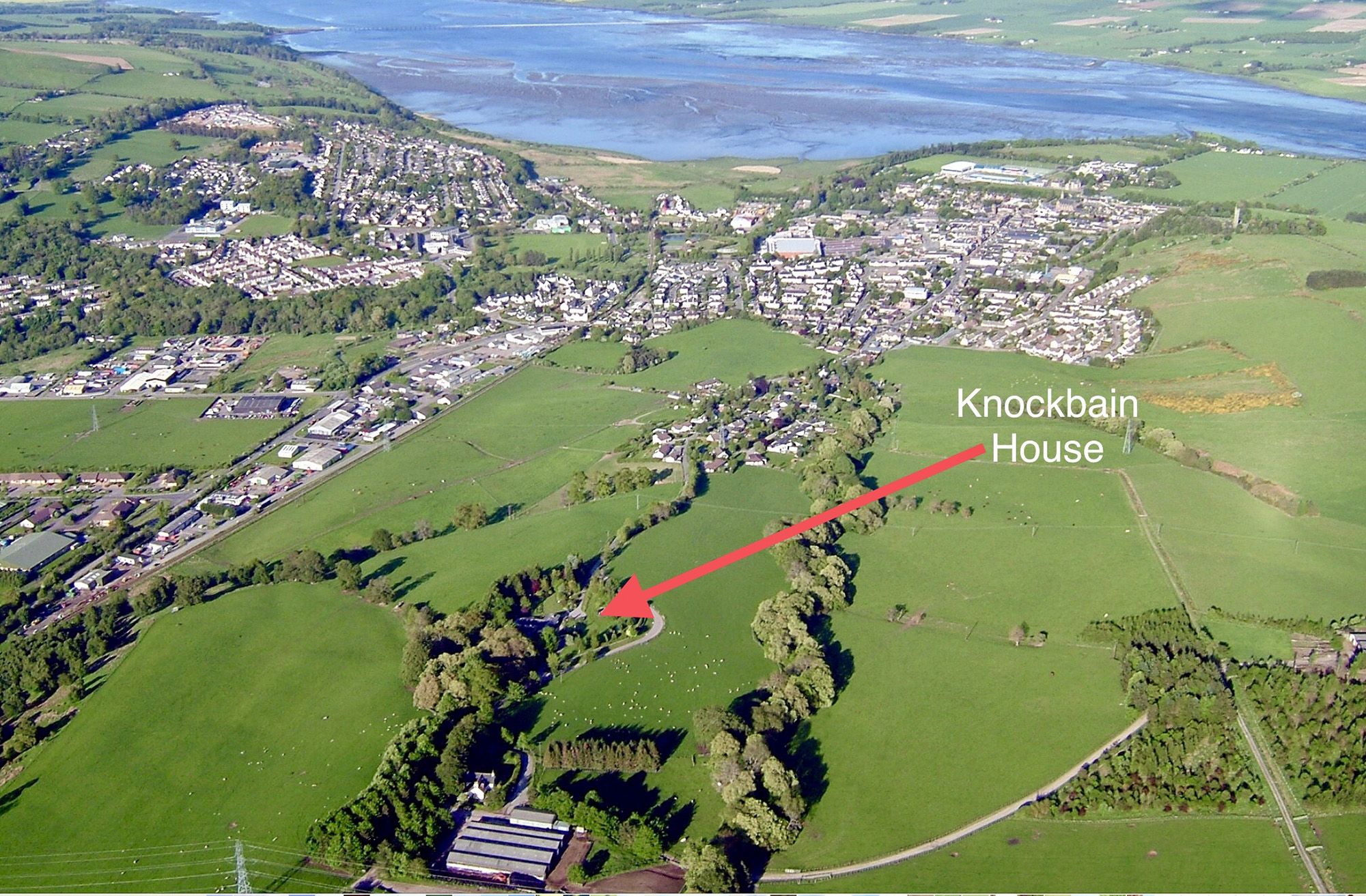 KNOCKBAIN HOUSE Dingwall in the Scottish Highlands