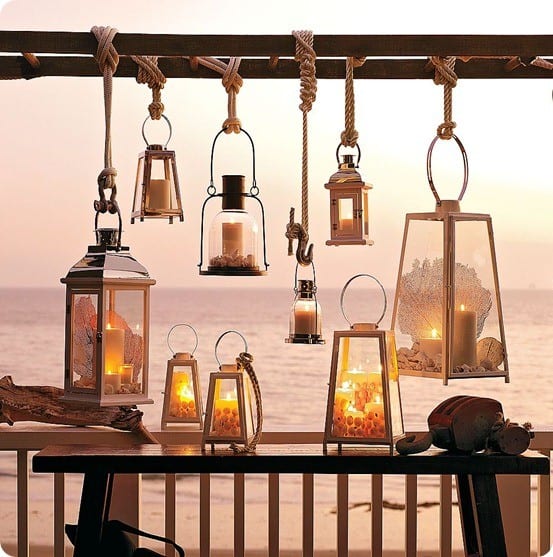 Outdoor Hanging Lanterns
