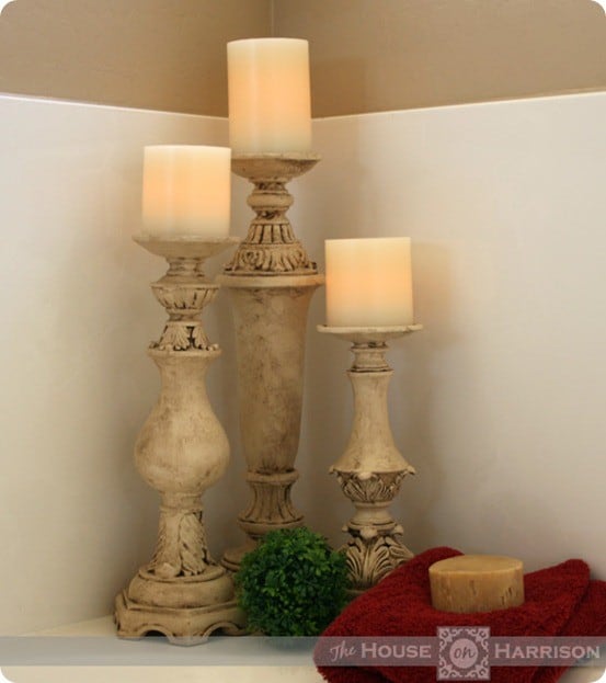 Glazed Candle Holders