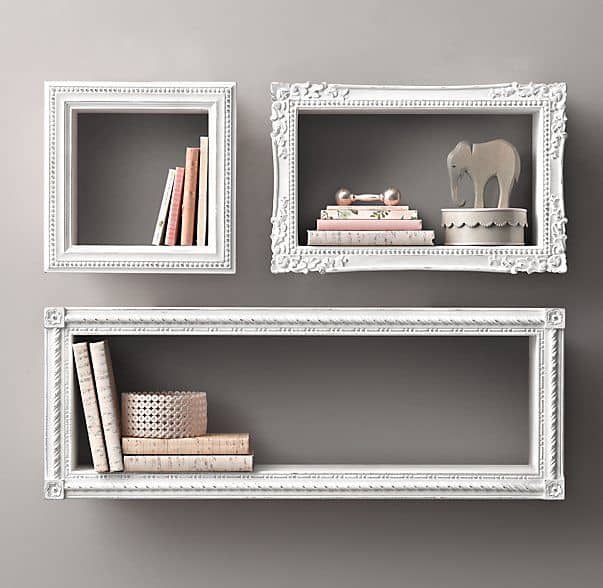 DIY 3D Picture Frame Shelves