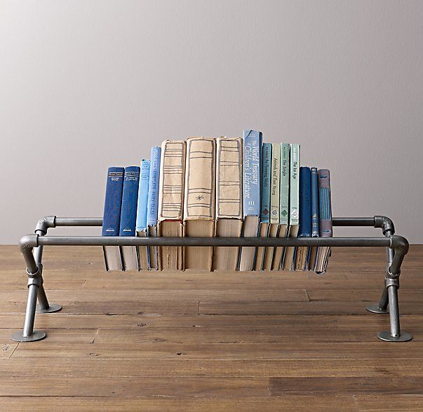 PVC Pipe Book Storage DIY
