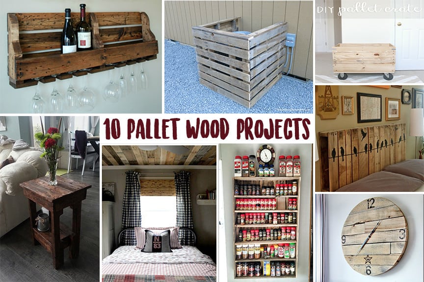 10 Pallet Wood Projects - KnockOffDecor.com