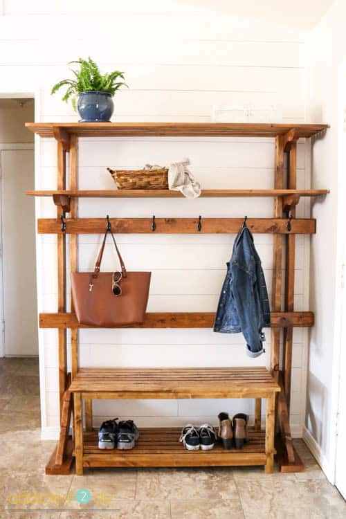Beautiful Hallway Storage