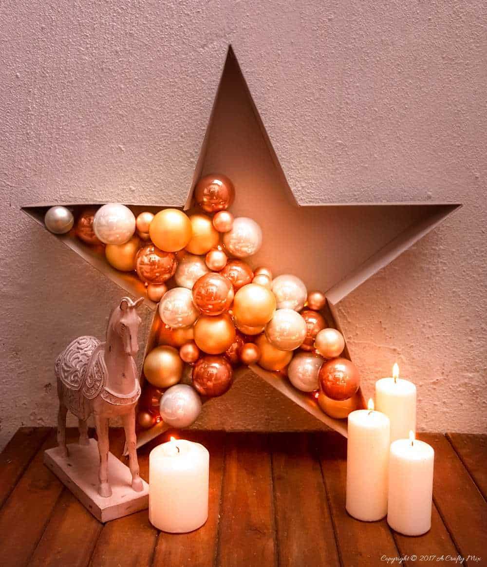 Holiday Star Ornament Display