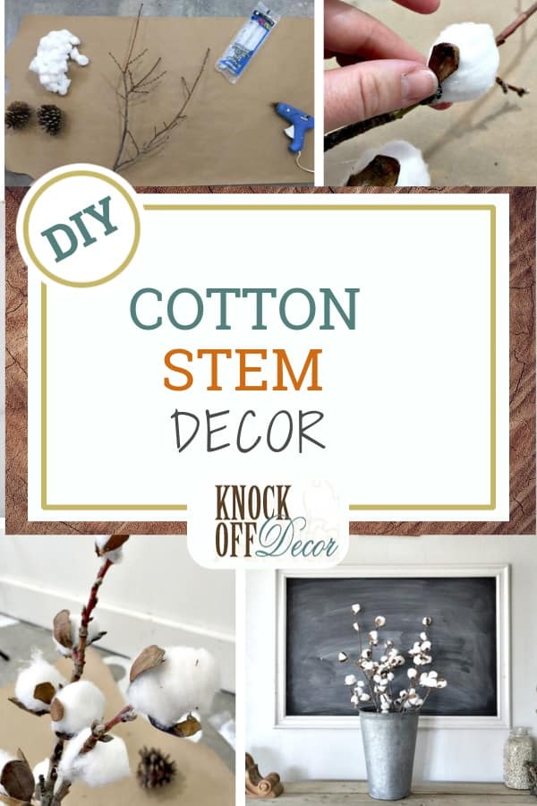 How to Make Cotton Stems for PENNIES!