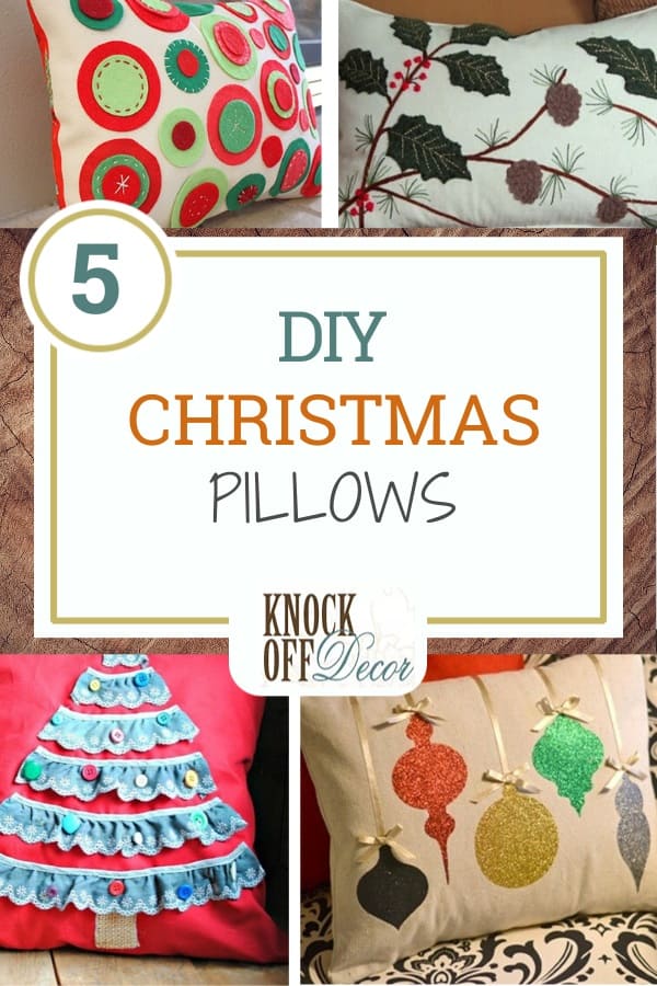 5 Ways to Make a Pillow for Christmas