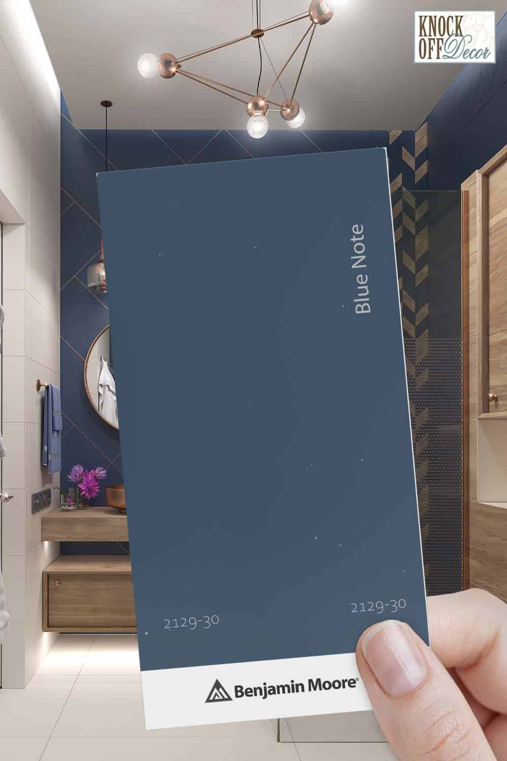 Benjamin Moore Blue Note 212930 A Sophisticated Dark BlueBlack You