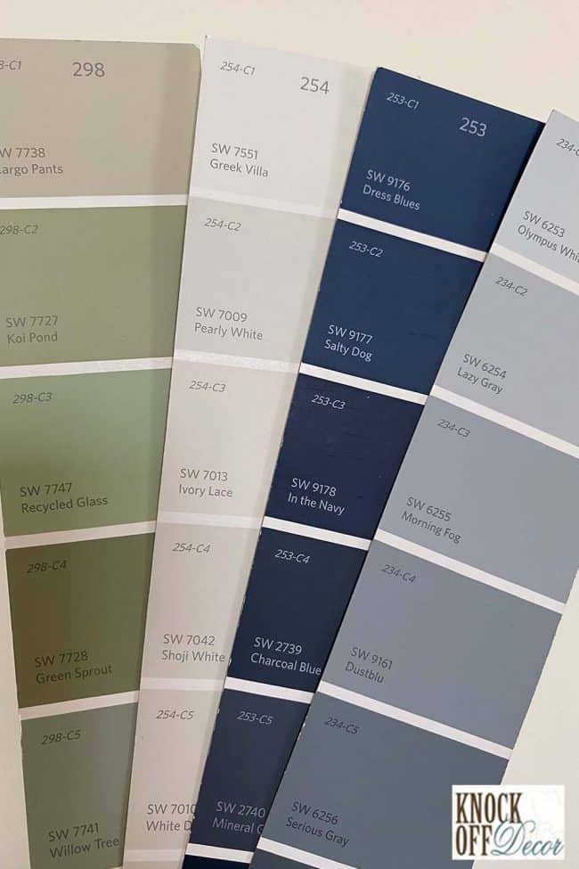 Sherwin Williams Lazy Gray SW 6254 Your TwoforOne Blue in Gray