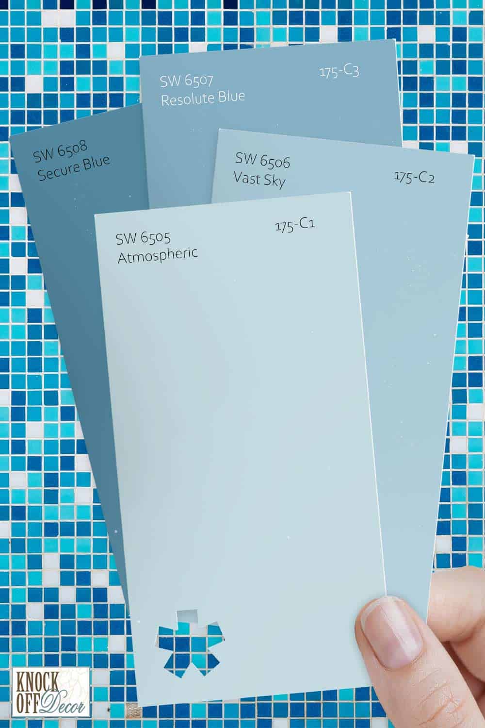 Sherwin Williams Atmospheric Paint Guide The Soft and Mellow Baby Blue
