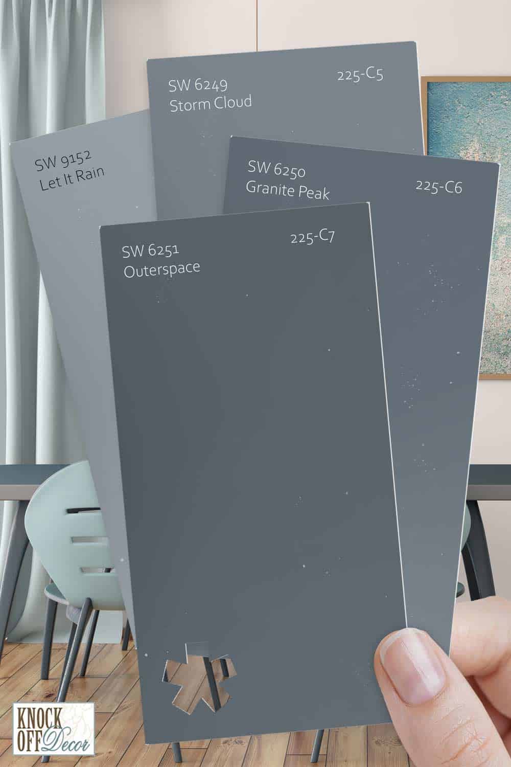 Sherwin Williams Outerspace Review The Midnight Beauty KnockOffDecor