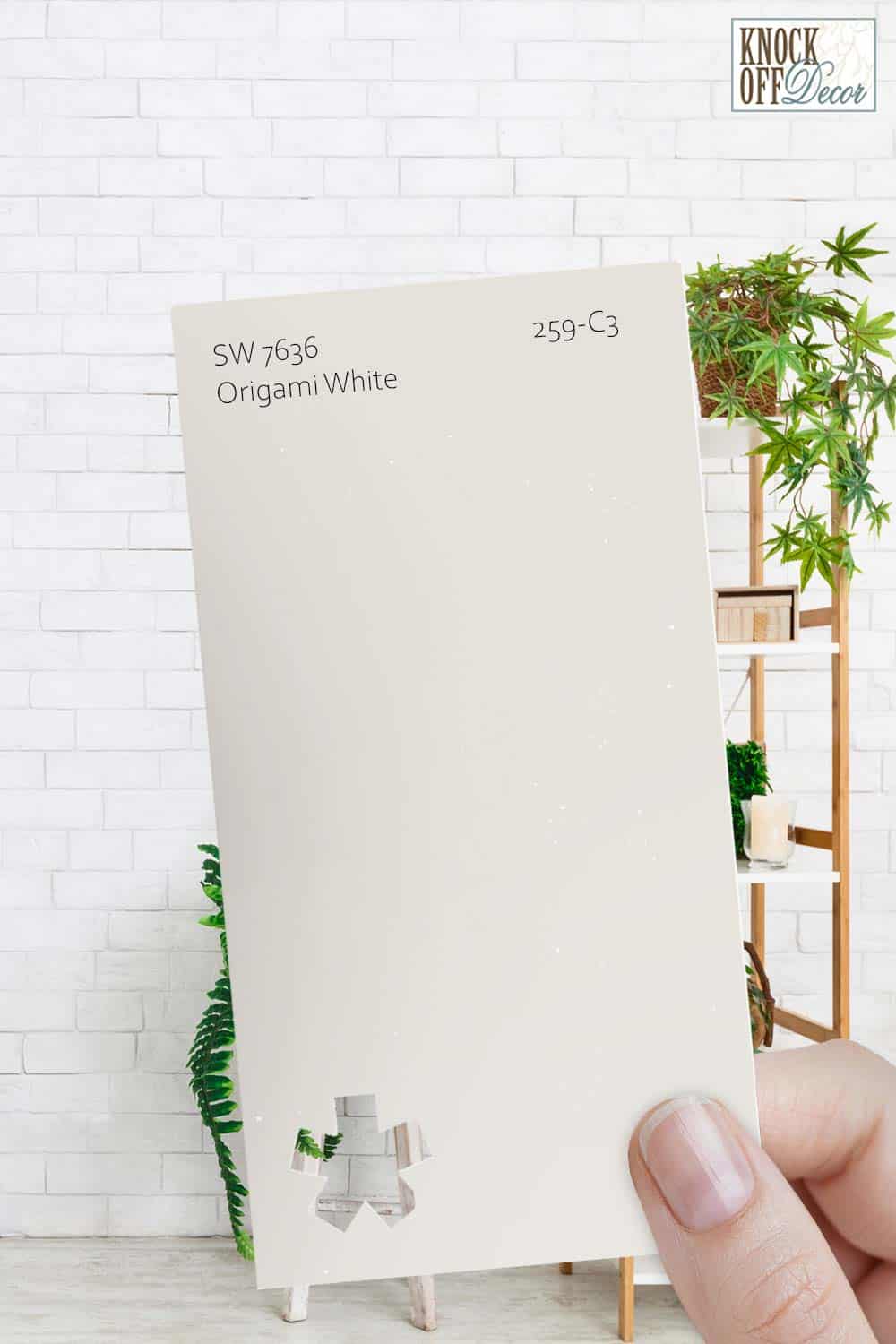 Sherwin Williams Origami White SW 7636 The Ultimate White Paint to