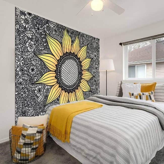 21 Sunflower Bedroom Ideas to Tickle Your Soul