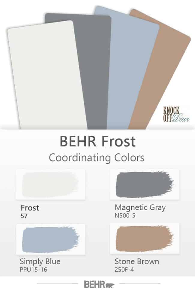 Behr Frost 57 A Clean OffWhite that Adds Purity and Bliss KnockOffDecor
