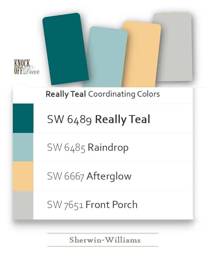 Sherwin Williams Really Teal Review The True Artistic Blue