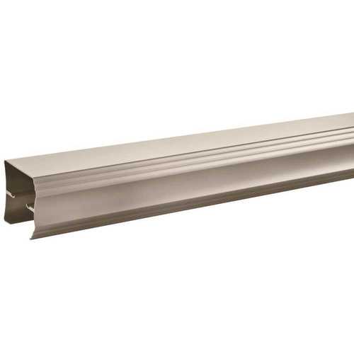 60 in. SemiFrameless Traditional Sliding Bathtub Door Track Assembly