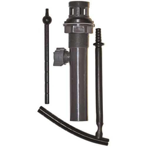 Plastic Drain Body Knock On Glass