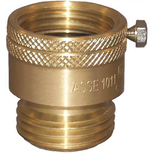 3/4 in. Hose Bibb Vacuum Breaker Knock On Glass