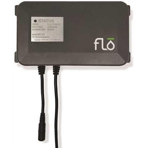 Flo by MOEN Lithium Ion Battery Backup Knock On Glass