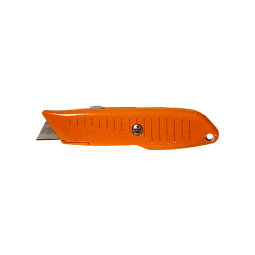HeavyDuty Retractable Blade Utility Knife Knock On Glass