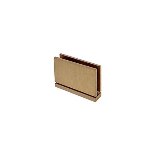 Brushed Bronze Cardiff Series Top or Bottom Mount Hinge Knock On Glass